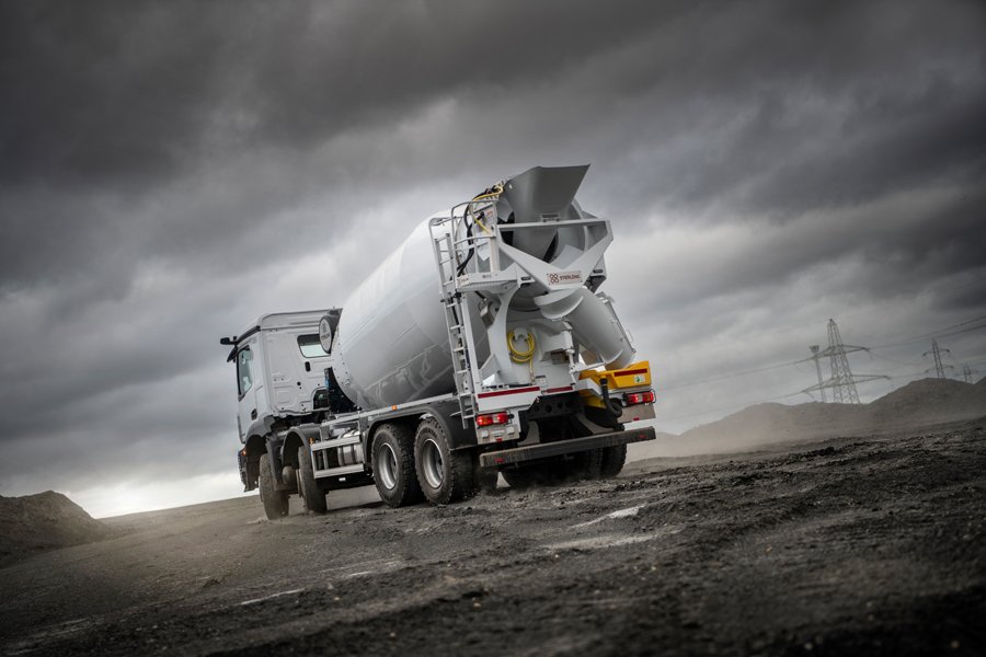 truck photography, location photography, concrete mixer, tim wallace